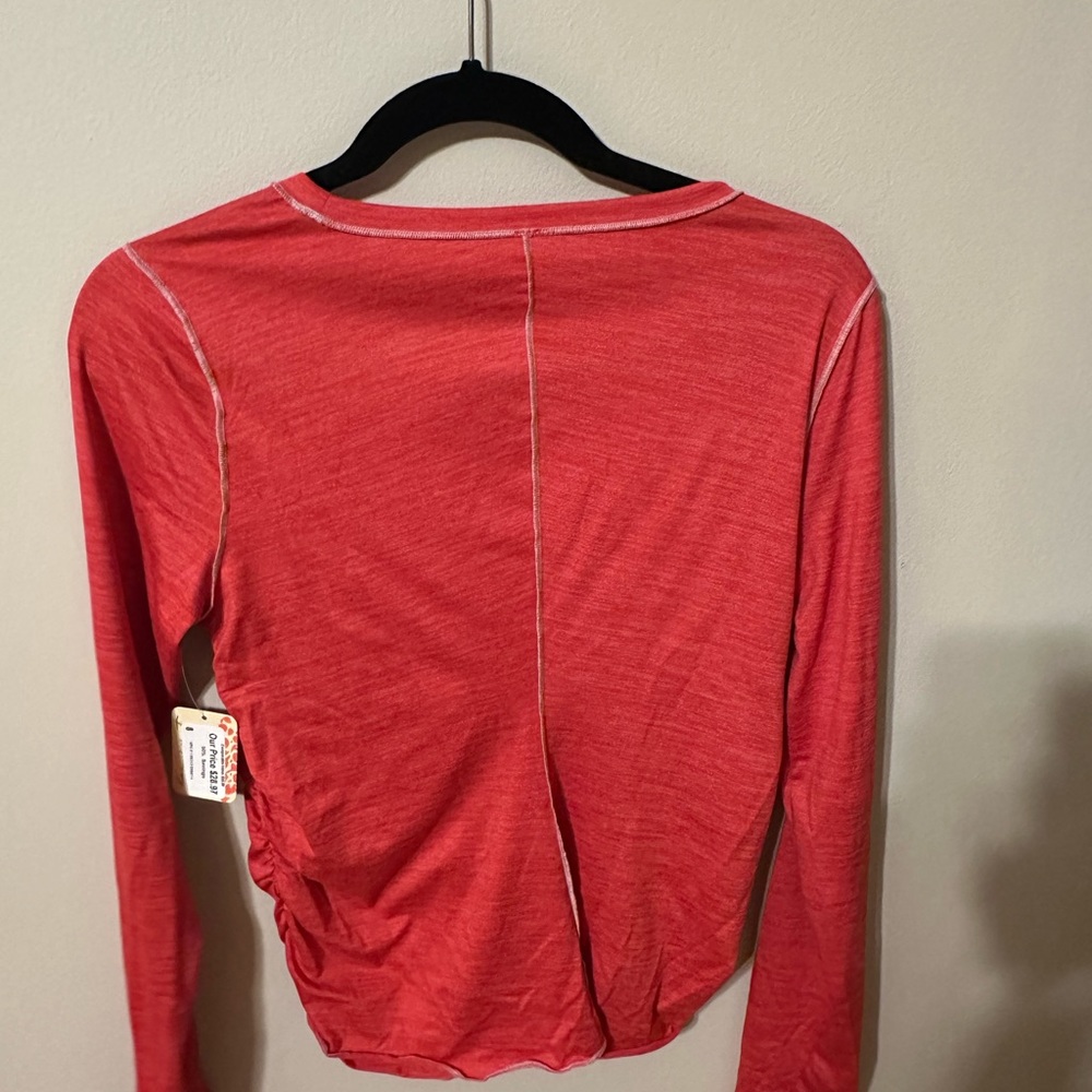 FP Movement by Free People Red/Pink Long Sleeve Top - Picture 4 of 4